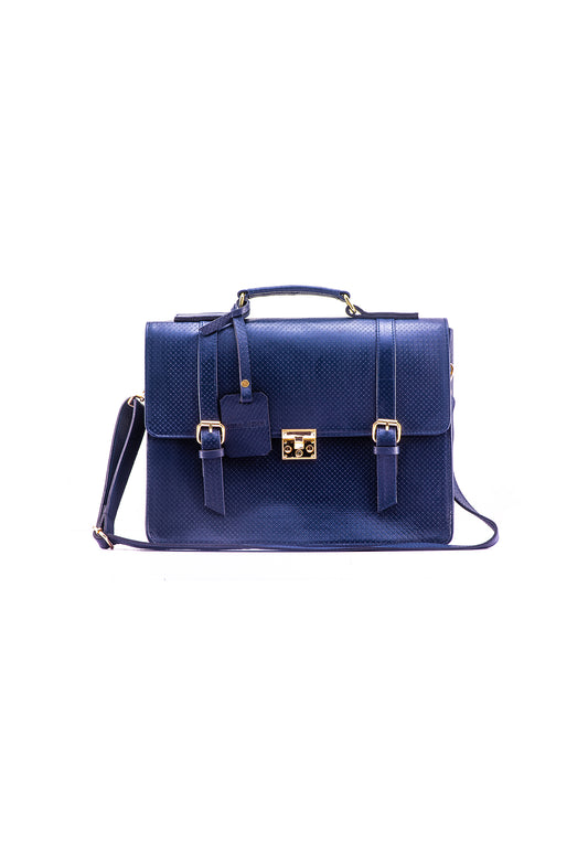 Navy Blue Commuter Business Bag