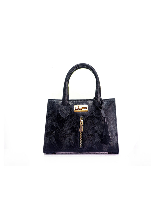 Cleo Hand Bag - Flower Patterned