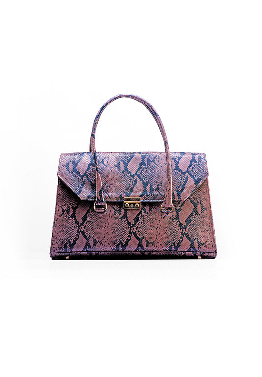 Fome 2.0 Business Bag - Brown Snake Skin Print