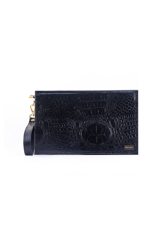 Black Ultra Slim Clutch