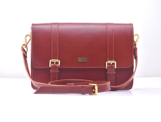 MIDI Cross Body Bag - Wine