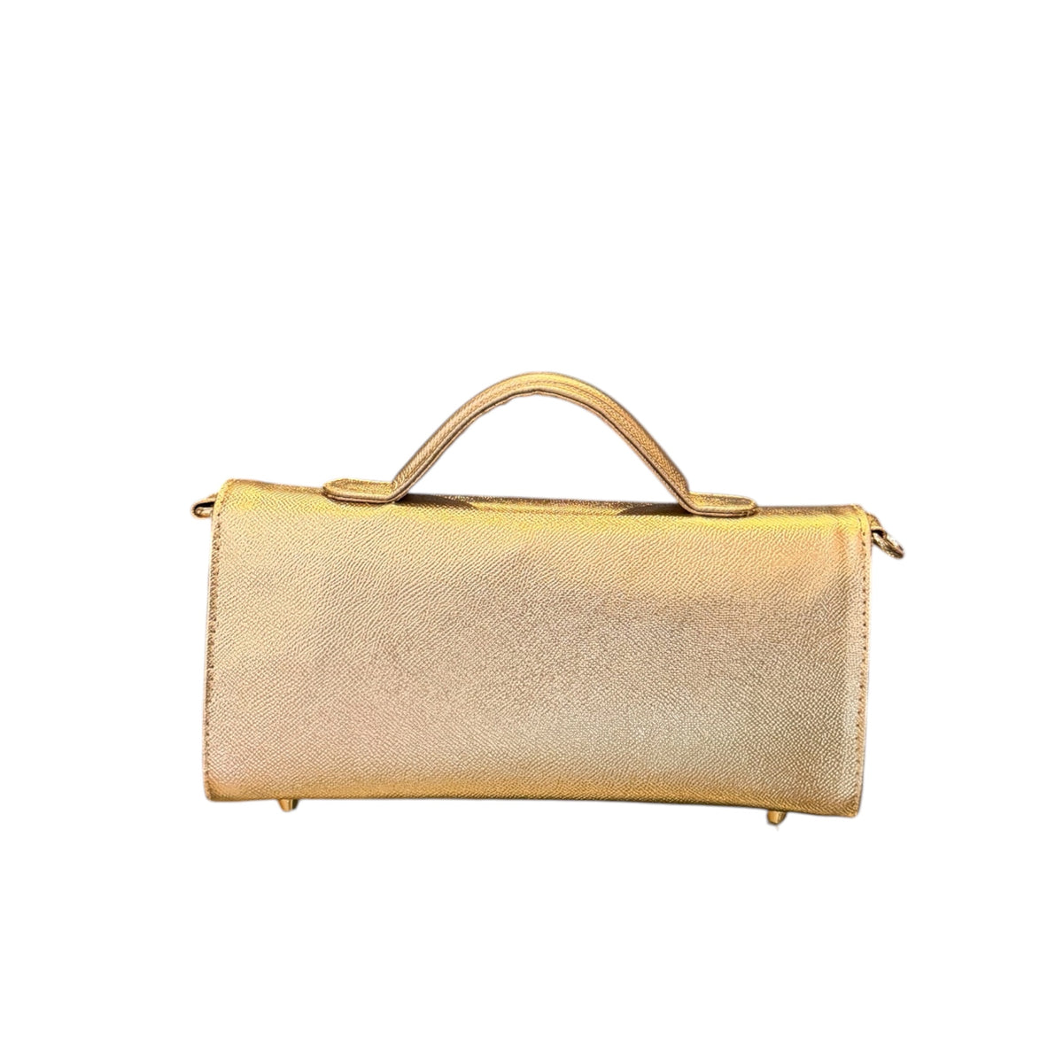 back view Homa of V2 bag Champagne Gold