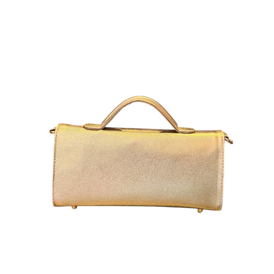 back view Homa of V2 bag Champagne Gold