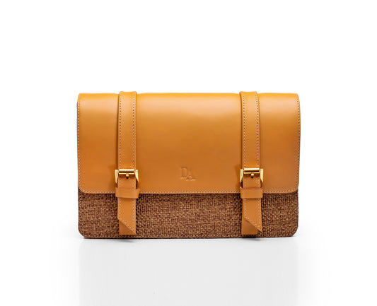 MIDI Cross Body Bag - Raffia