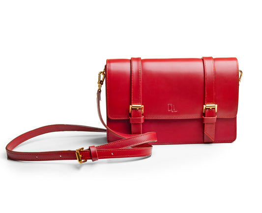 MIDI Cross Body Bag - Red
