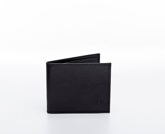 Saffiano Bifold Wallet - Black