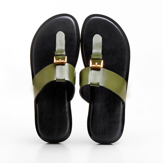 RUKI Slippers - Army Green