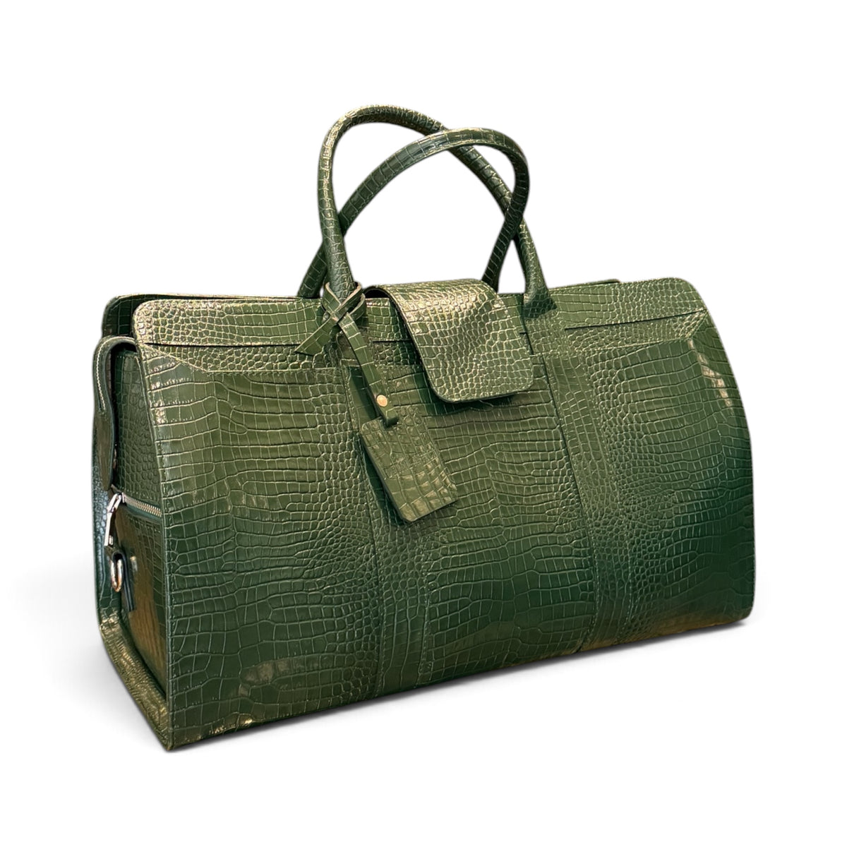 side  view of the Tourman Duffle Bag Deep