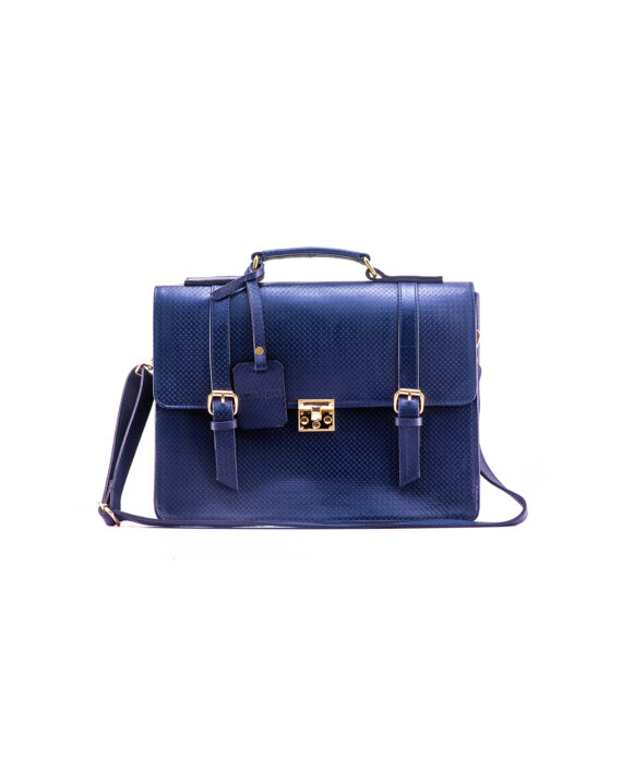 Navy Blue Commuter Business Bag