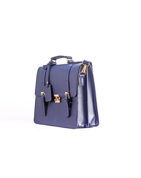 Navy Blue Commuter Business Bag - Image 2