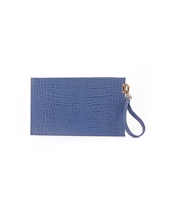 Blue Ultra Slim Clutch - Image 3