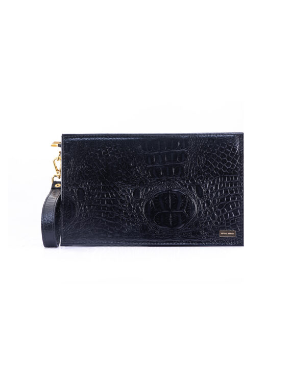 Black Ultra Slim Clutch