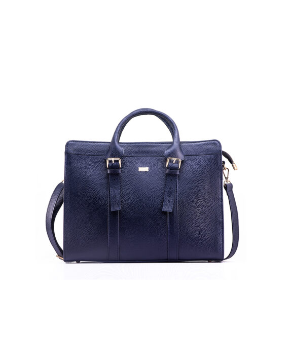 Zusi  Leather Briefcase - Black - Image 3